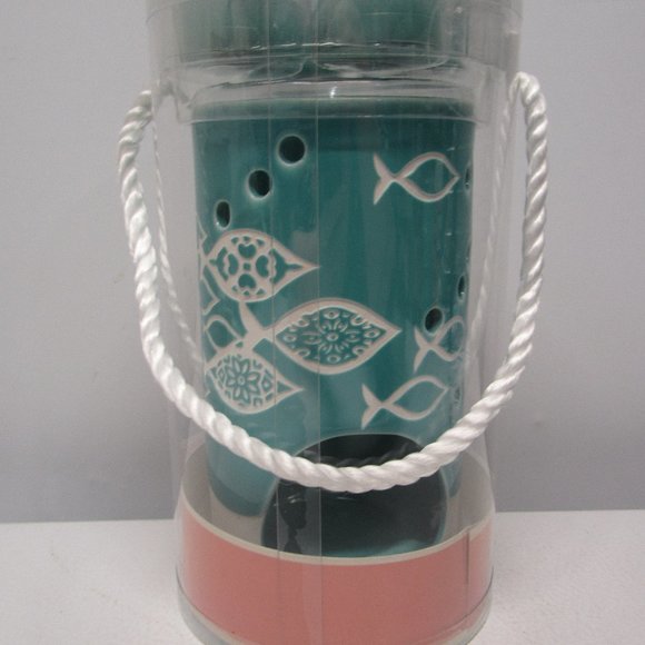 NWT! Yankee Candle Tart Warmer Gift Set - Fish & Bahama Breeze - Picture 4 of 6